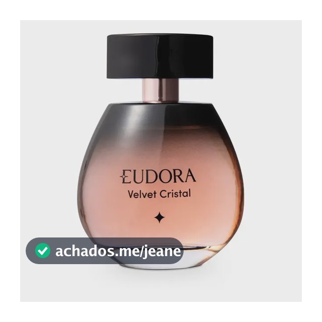 Eudora Velvet Cristal Deo Colônia Feminino 100ml