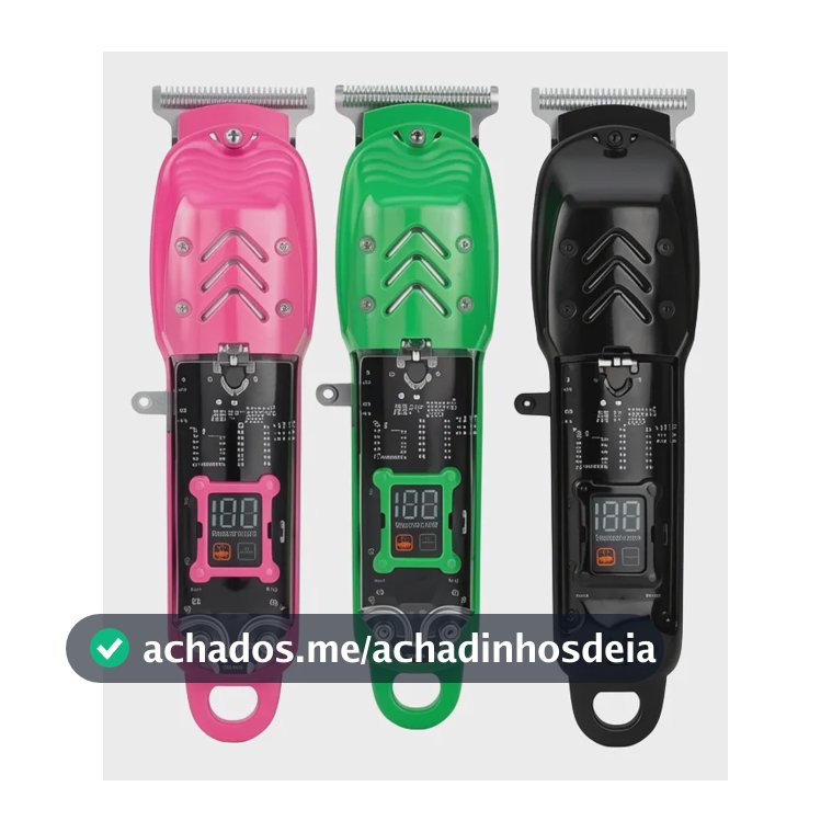 Máquina De Cabelo E Barba Recarregável Usb-c Profissional 127/220v
