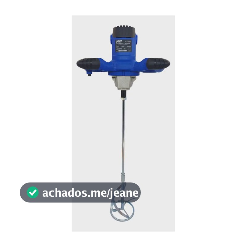 Misturador Batedor Elétrico Argamassa Tinta Gesso 1050w - K2