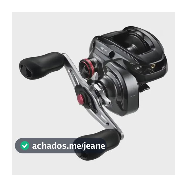 Carretilha Shimano Scorpion Md 200/201 Xg Cor Preta Lado Da Manivela Esquerdo