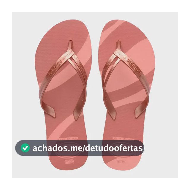 Chinelo Havaianas Elegance Print Feminino Original