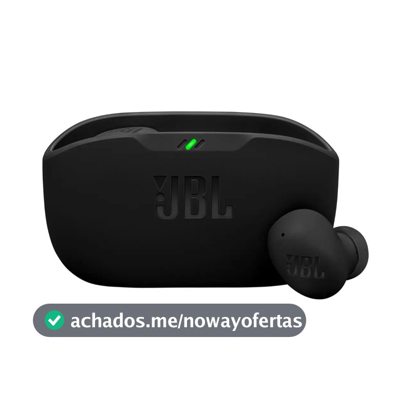 Fone De Ouvido Bluetooth JBL Wave Buds 2 Fit Preto