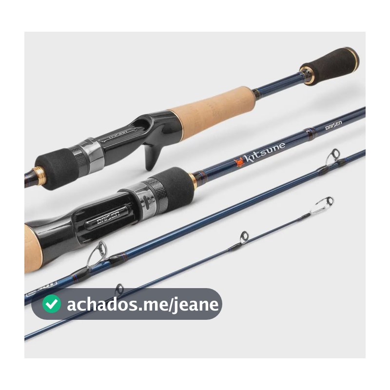 Vara Para Carretilha Kitsune C-631l 1,91m 6-12lb 1 Parte - Daisen