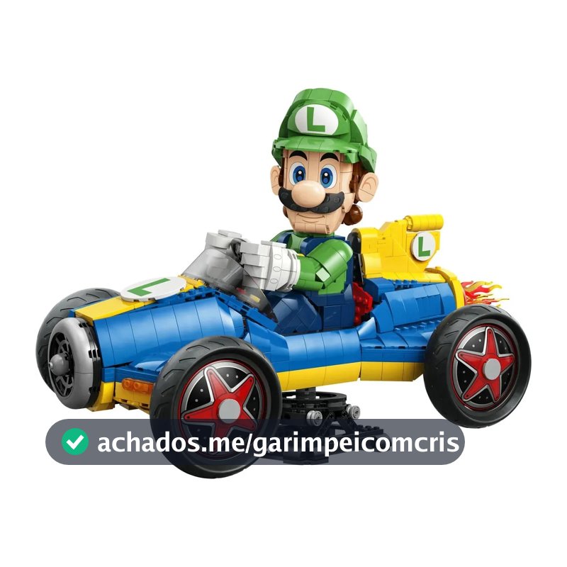LEGO Super Mario Kart 72050 Luigi e Mach 8 c/2234 peças +18