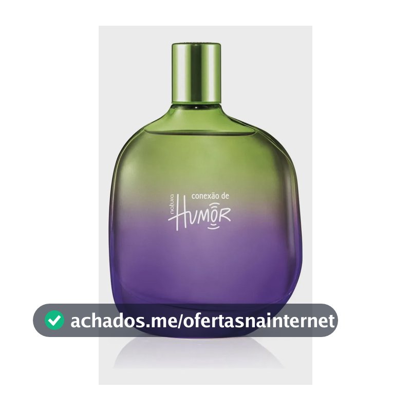 Perfume Deo Colônia Conexão De Humor Natura Masculino 75 Ml