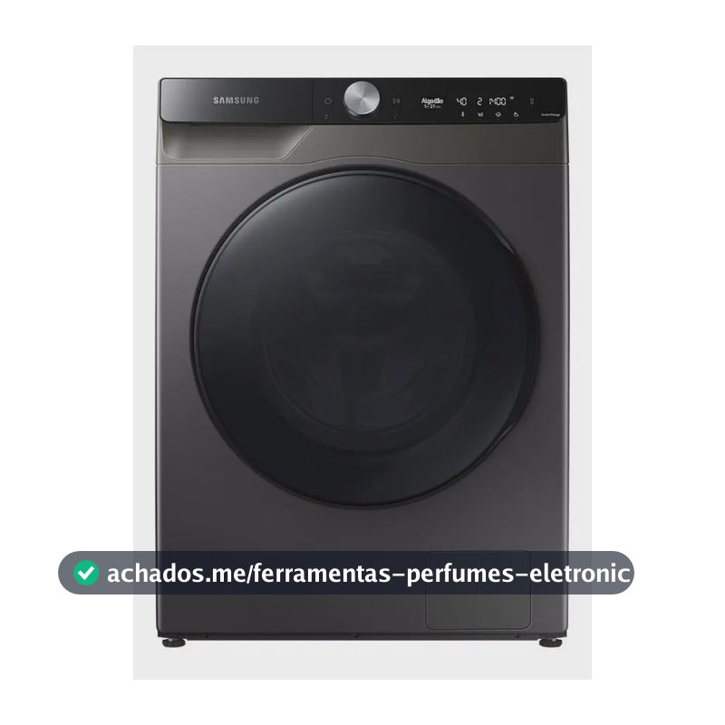 Lava E Seca Samsung Wd11t 11kg Inox Look 12 Programas De Lavagem