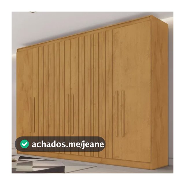 Guarda Roupa Oxford 6 Portas 4 Ripadas 4 Gavetas Mdf