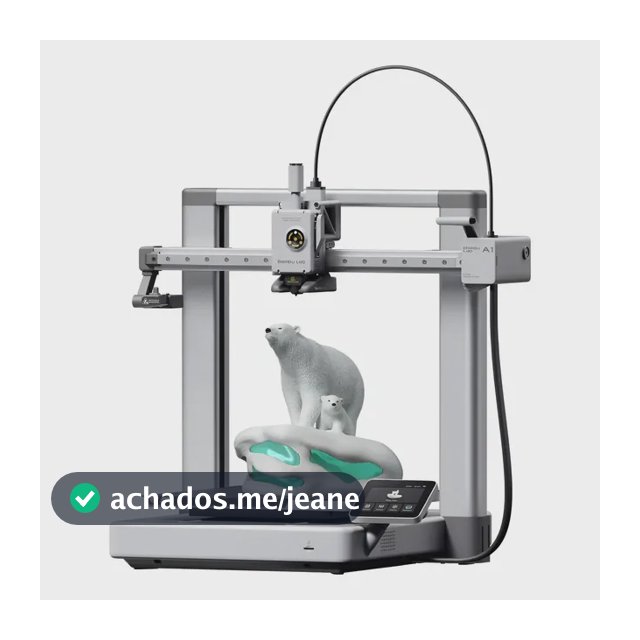 Impressora 3D Bambu Lab A1 Ultra Silenciosa e Automática