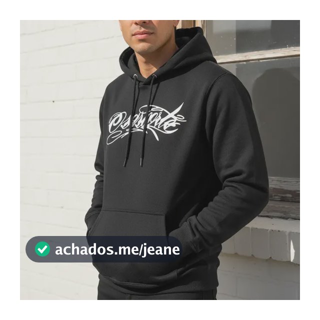 Moletom Osascorte Blusa De Frio Canguru Grau Corte 244
