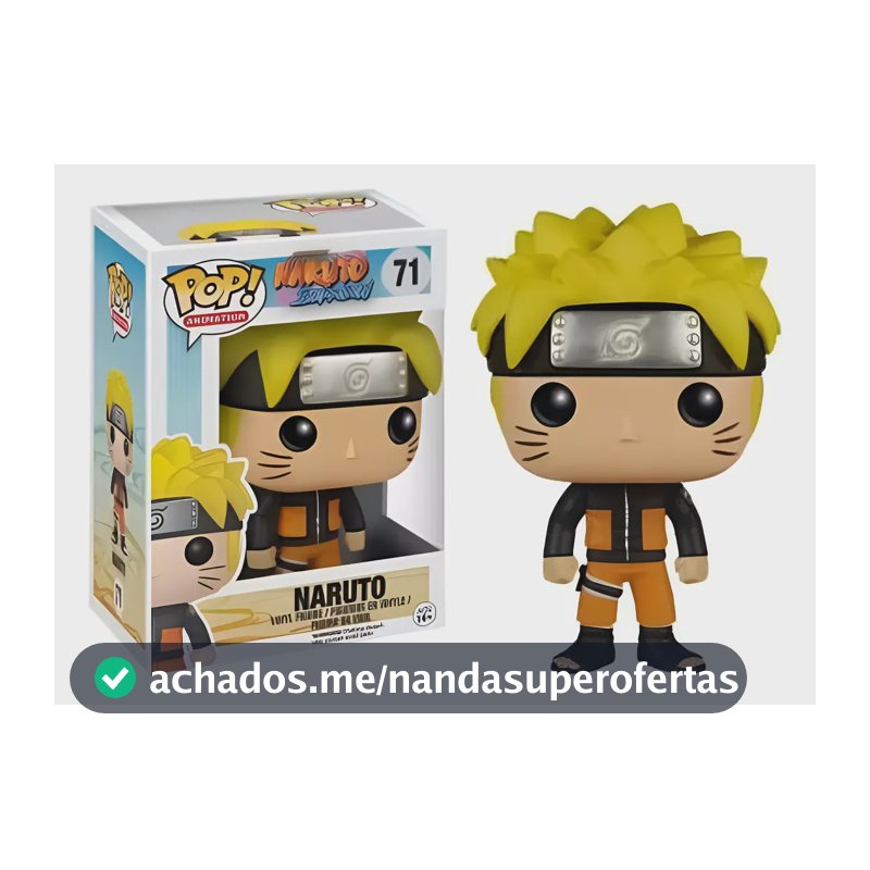 Boneco Funko Pop Animation Naruto Shippuden Naruto 71