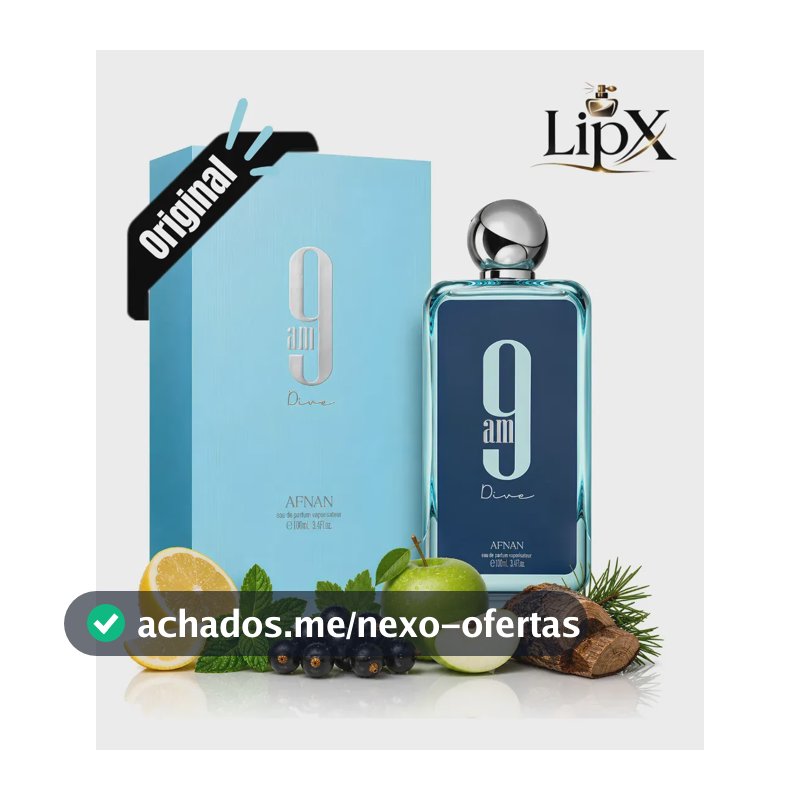 Perfume Arabe 9am Dive Afnan Edp 100ML Original