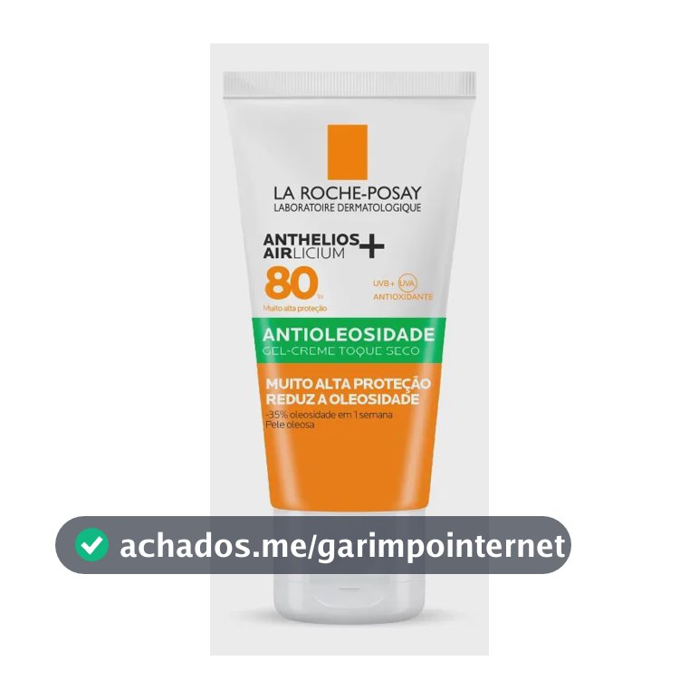 Protetor Solar Facial Antioleosidade FPS 80 Anthelios La Roche-Posay 40g