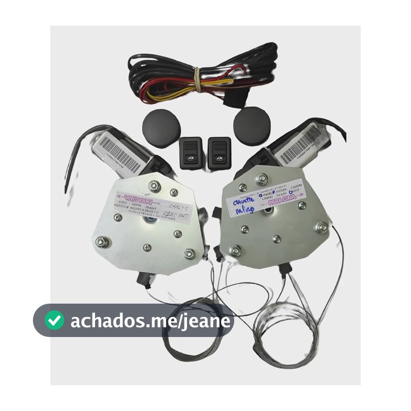 Kit Vidro Eletrico Chevette Com Ou Sem Ventarola Simples