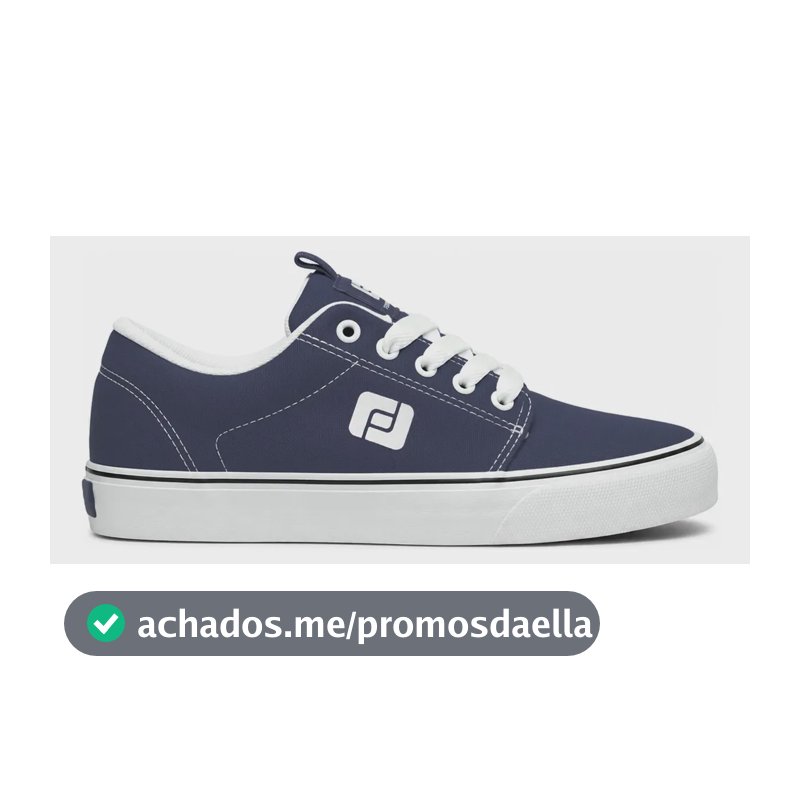 Tênis Skate Freeday Combat Masc/fem - Diversas Opções + Nf Marinho/branco 37 Br