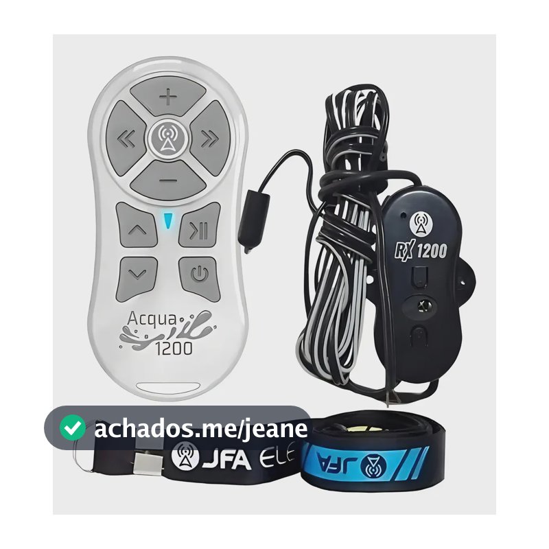 Controle Jfa Acqua Branco K1200 Longa Distância