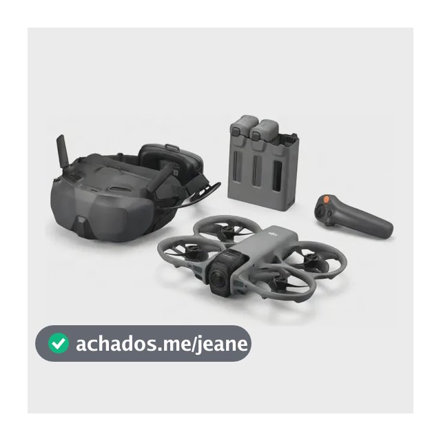 Drone Dji Avata 360 Motion Combo (dji Motion 3 + Goggles N3) Cinza