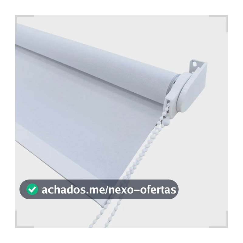 Persiana Rolô Blackout 100%  L 1,40 X A 1,40