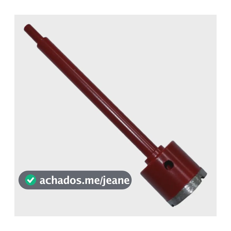 Serra Copo Diamantada 45mm Concreto Tijolo Granito Rosca M14