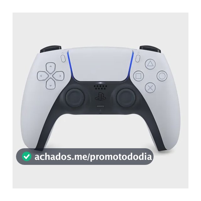 Controle Sony Dualsense Sem Fio White Ps5