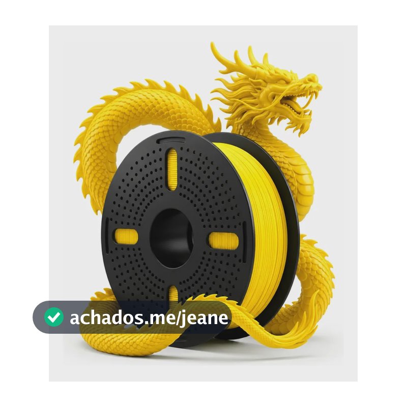 Filamento Impressora 3d Print Pulse Pet G 1.75mm Amarelo