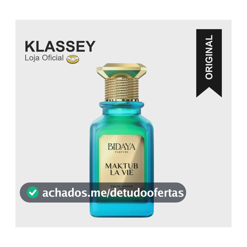 Perfume Árabe Maktub La Vie Bidaya 100ml Unisex Edp