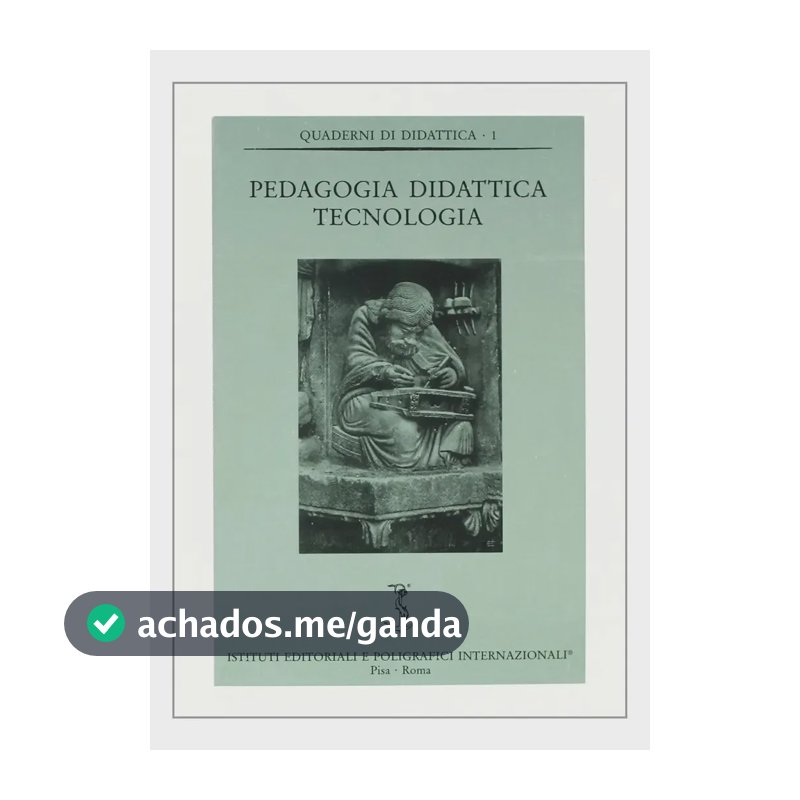 Livro - Pedagogia Didattica Tecnologia