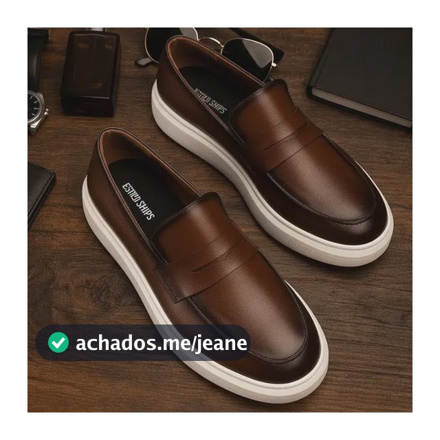 Mocassim Masculino Loafer Casual Premium Couro Confortável
