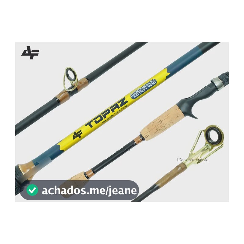 Vara De Carretilha Topaz Albatroz 1,80 M