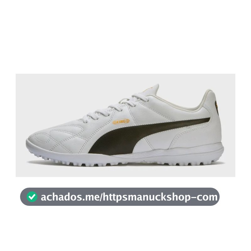 Chuteira Society Masculina King Tt Bdp Puma Puma White-puma White 44 44