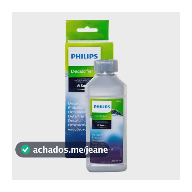 Descalcificante Limpeza Profunda Aplicável Todas Cafeteiras Philips Saeco CA6700/10 250 mL
