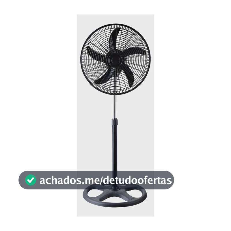 Ventilador De Pé E Chão 16 Polturbo 3 Vel 110 Ou 220v Fs 107 Fs 107&110v
