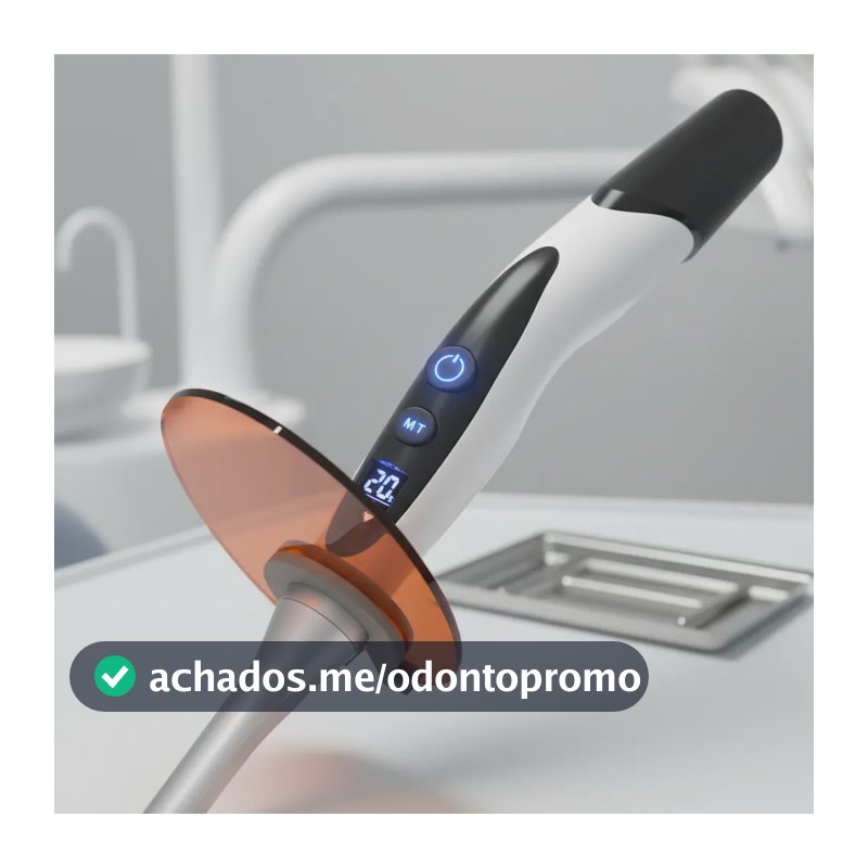 Fotopolimerizador Odontológico MMO O-Light 1450mW 2 Programas