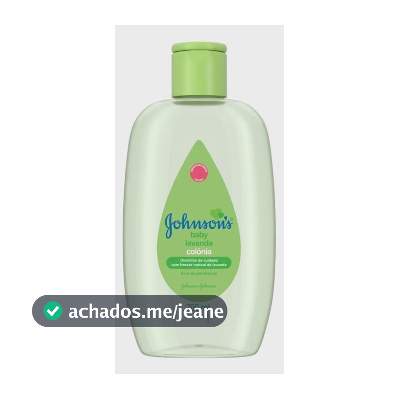 Colônia Johnsons Baby Lavanda Bebê 200ml
