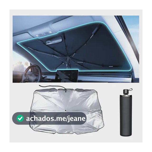 Quebra Sol Para Brisa Carro Protetor Solar Quebra Sol
