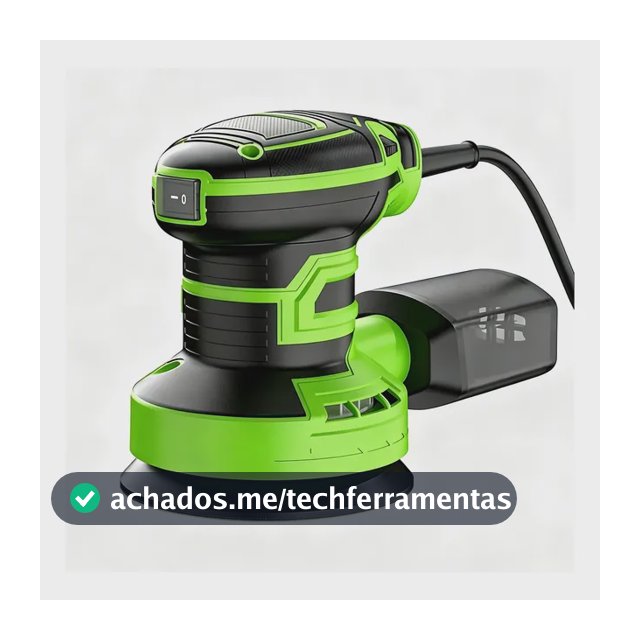 Lixadeira 300w 125mm Sistema Auto Aspiração Profissional