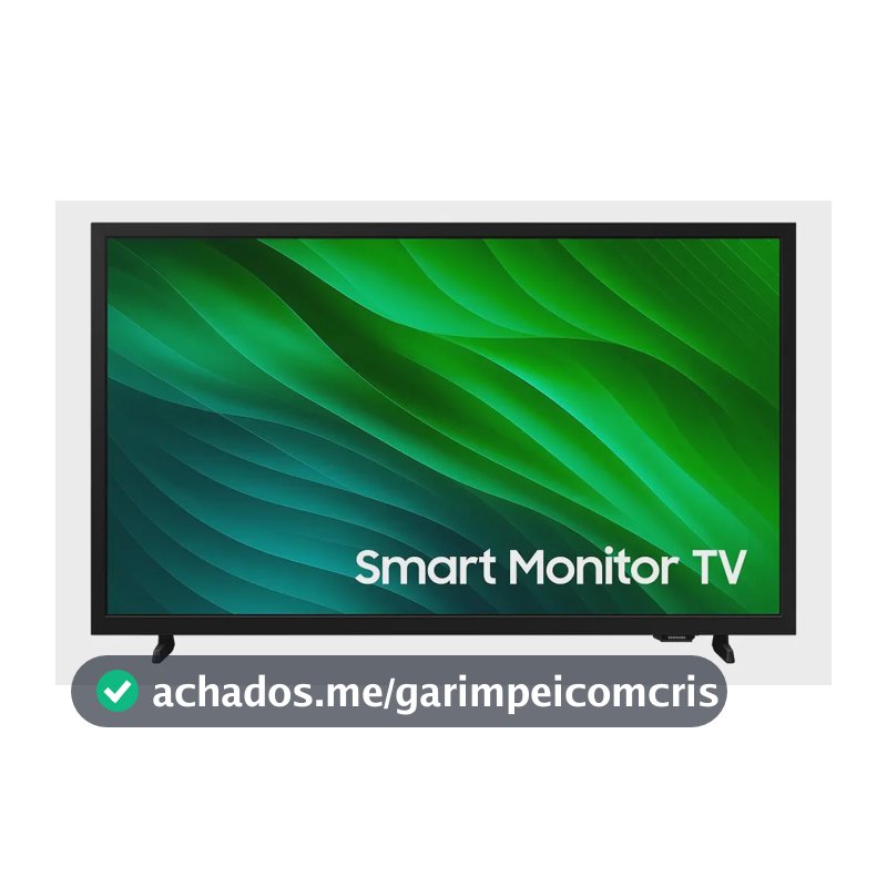 Smart Tv Samsung 32'' Hd Tizen Hdr Wi-fi Hdmi Monitor Bivolt Preta Preto