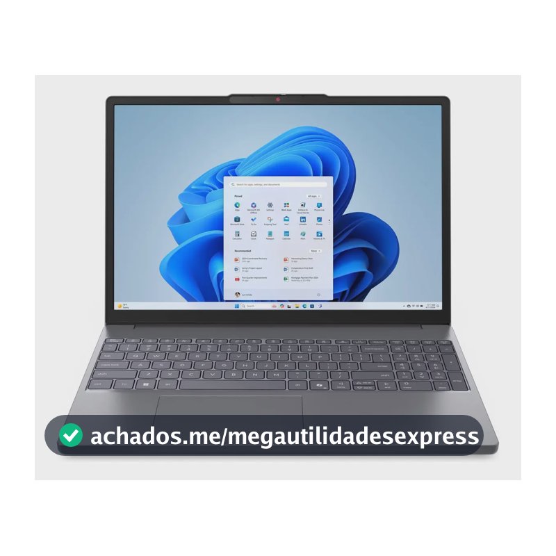 Notebook Lenovo Ideapad Slim 3 15irh10 Intel Core i5-13420h 16gb 512gb Ssd Windows 11 15.3 - 83ns0001br Luna Grey