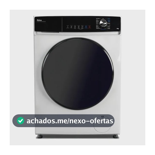 Lava E Seca Philco Smart Invertplus Lavagem 10kg Branco