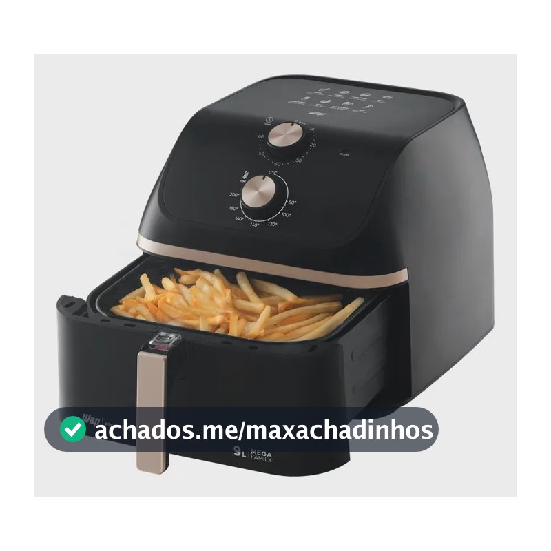 Fritadeira Elétrica Wap Air Fryer Mega 9l