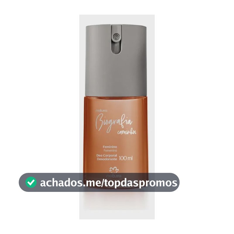 Natura Biografia Caminhos Feminino 100 Ml