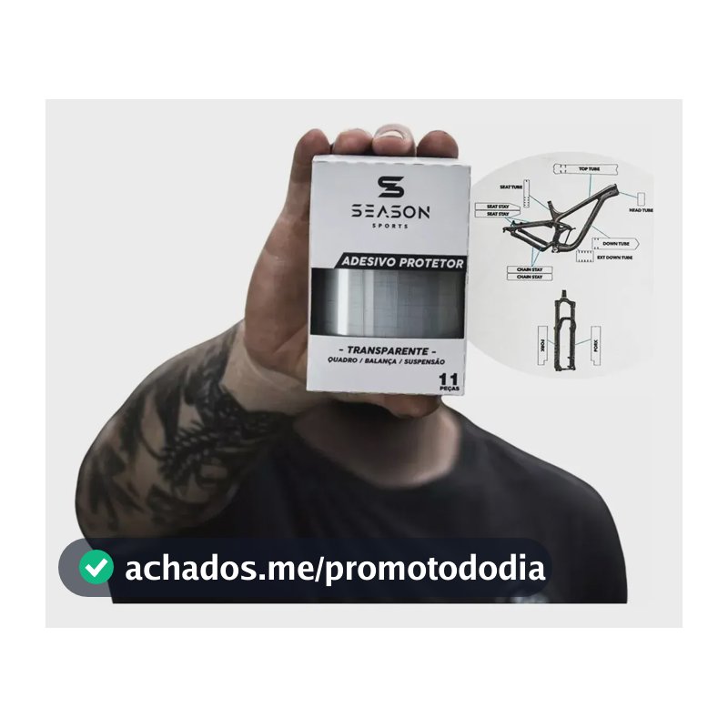 Kit Adesivos Proteção Season Sports Quadro Balança Suspensão