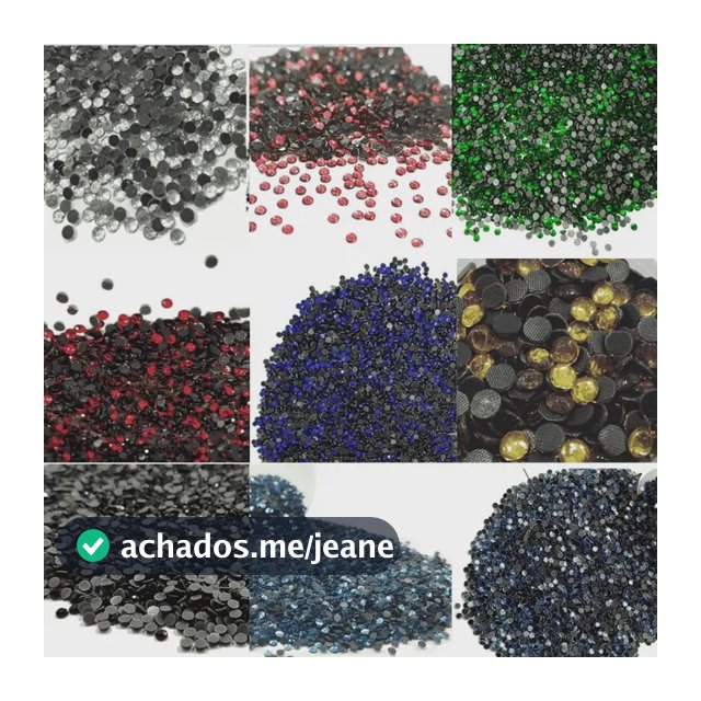 Strass Termocolante Hotfix 3mm Vidro Varias Cores