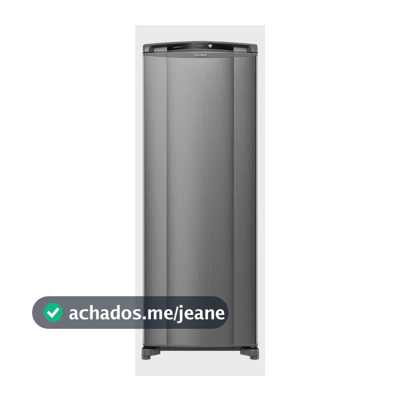 Geladeira Consul Frost Free 337 Litros Inox - CRB39MK
