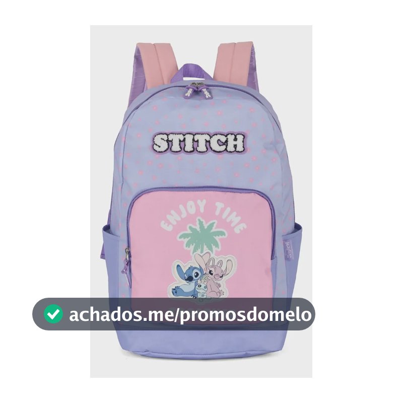 Mochila Escolar Stitch Ms50091sc Casual