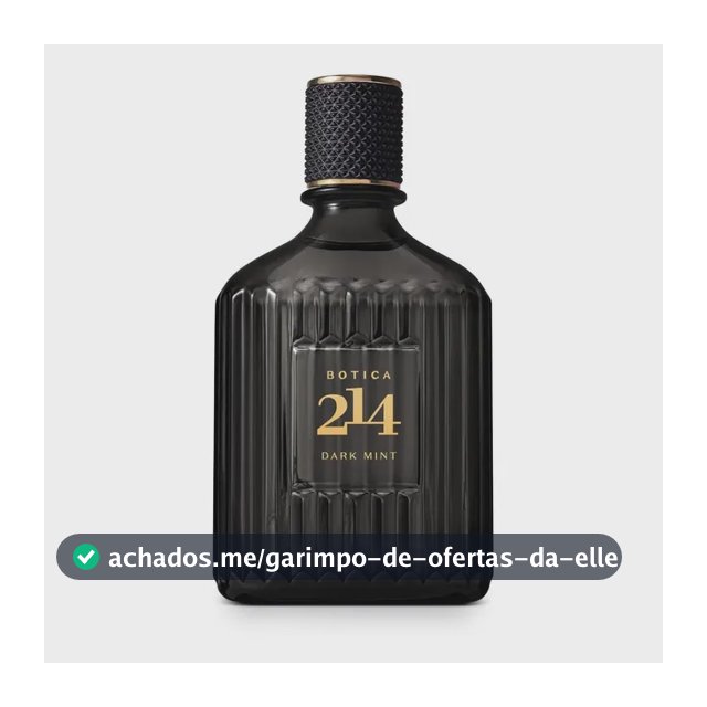 Botica 214 Dark Mint Eau De Parfum Masculino 90ml