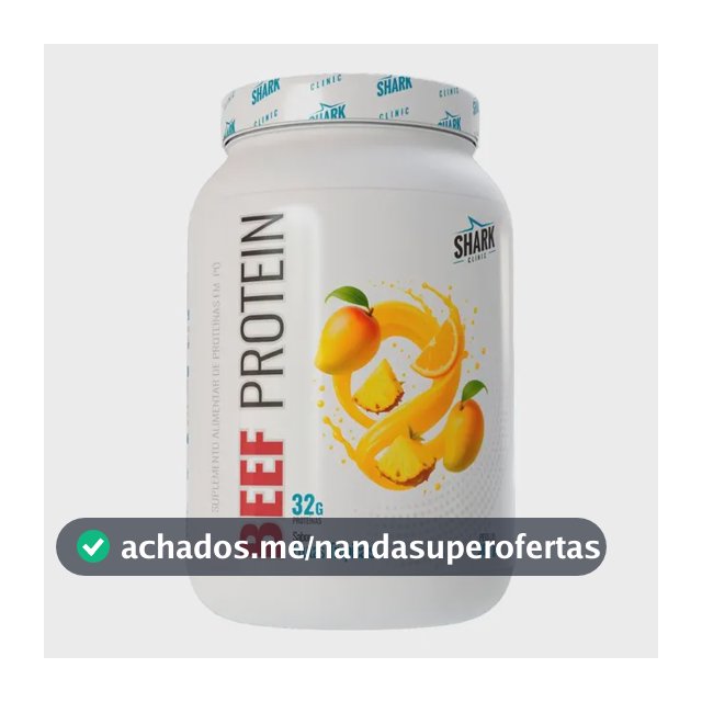 Beef Protein Frutas Tropicais 900g - Shark Pro Frutas Tropicais