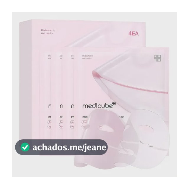Máscara Facial Medicube Rosa Salmon Dna Pdrn Colágeno Gel Mask 28g