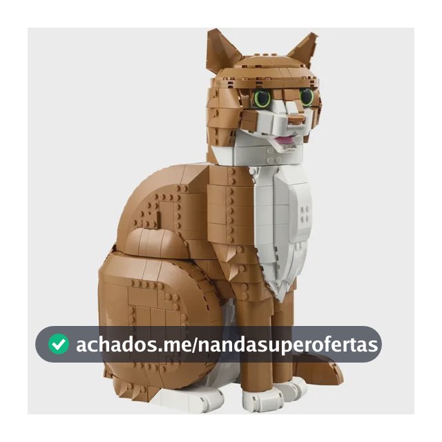 Figura de construção LEGO® Ideas Orange Cat 21376