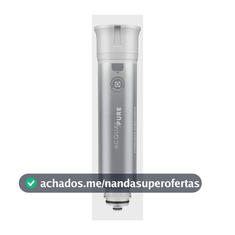 Electrolux Filtro de Água Refil Acqua Pure para Purificador PE12, Refil Duração 6 Meses ou 3000L