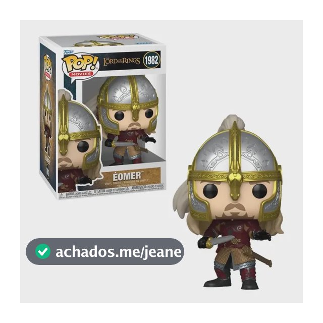 Boneco 1982 Funko Pop! O Senhor Dos Anéis - Éomer